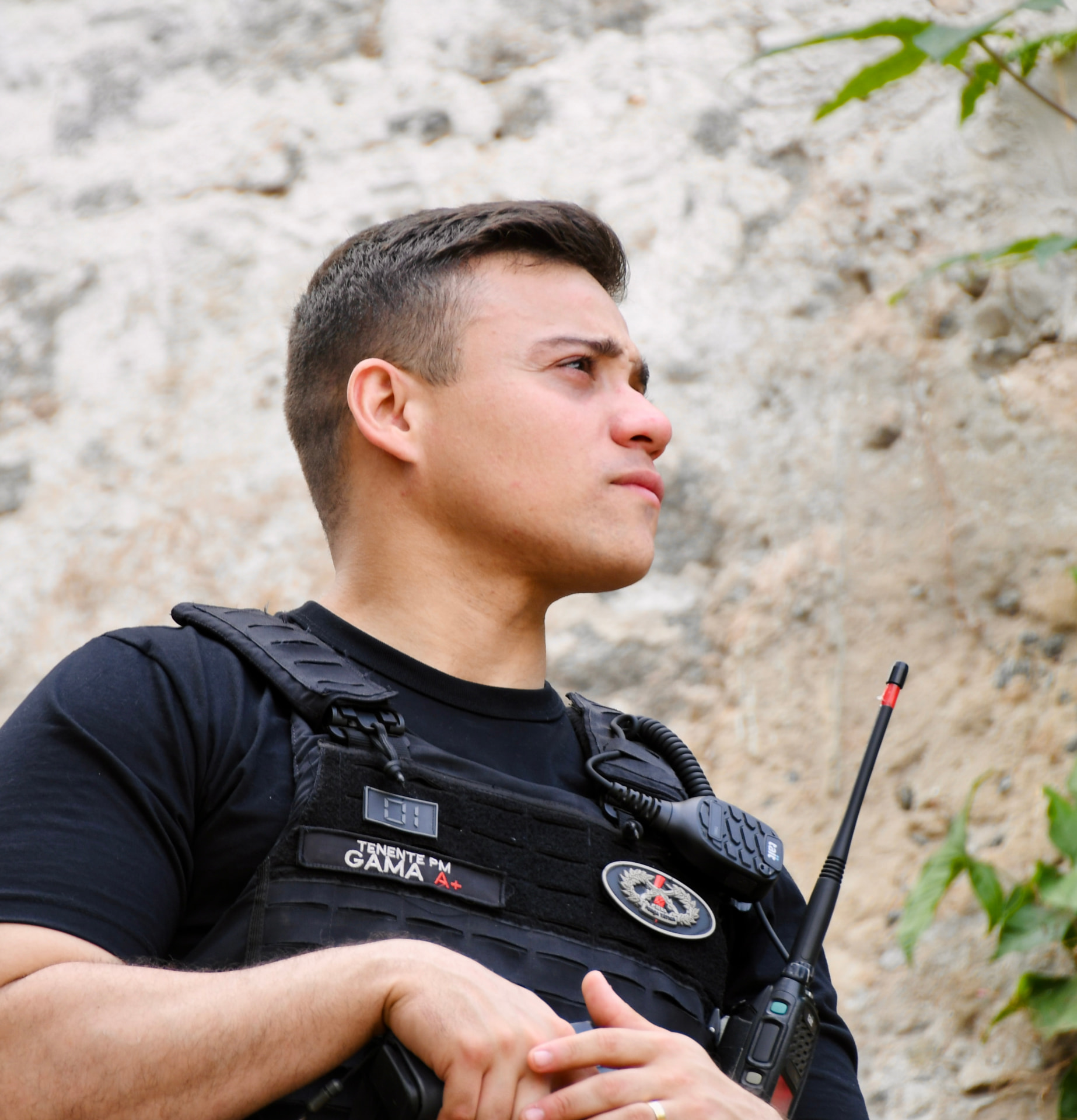 Tenente Marcos Vinicius Gama, instrutor da imersão